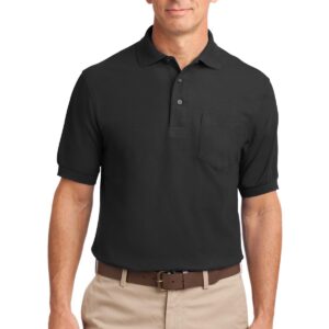 Port Authority® Silk Touch™ Polo with Pocket.  K500P