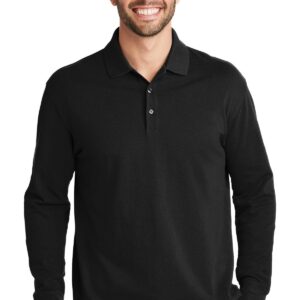 Port Authority® EZCotton® Long Sleeve Polo. K8000LS
